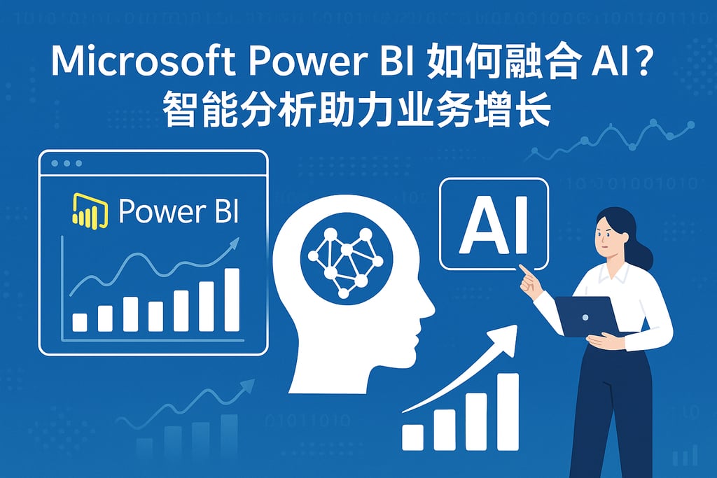 Microsoft Power BI如何融合AI？智能分析助力业务增长